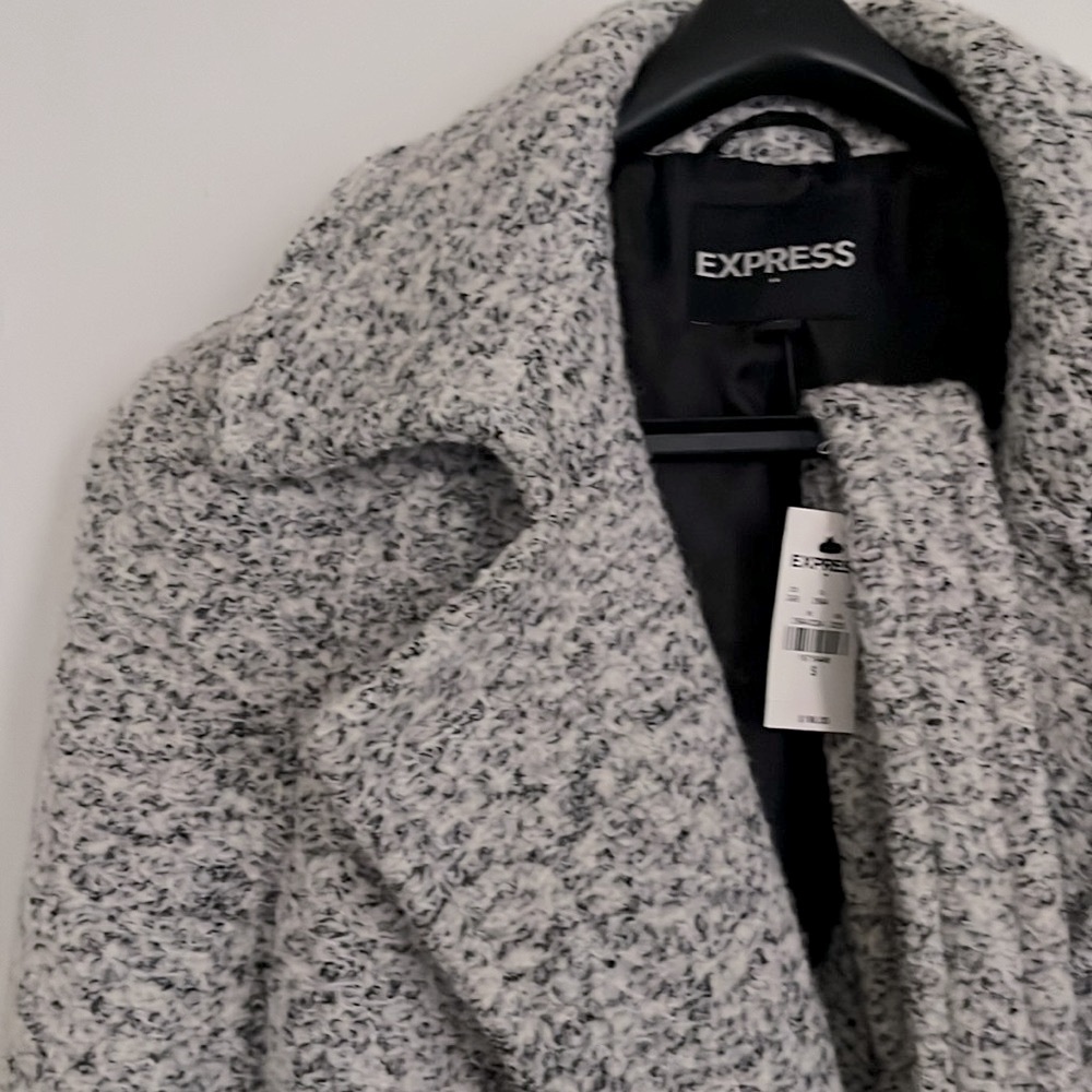 Express wool blend jacket